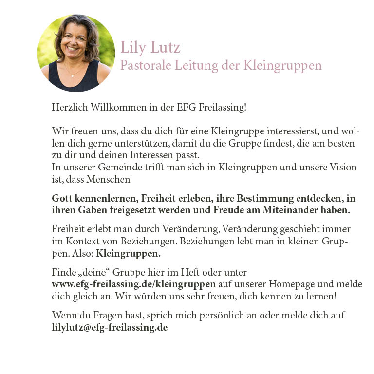 Kleingruppen-Broschüre — Seite 3